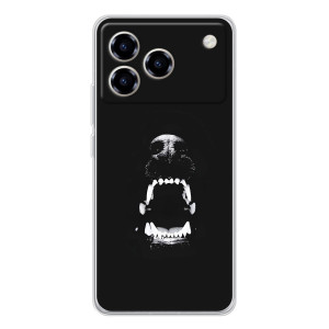 Чехол ДОБЕРМАН для ZTE Blade A76 – Пасть добермана