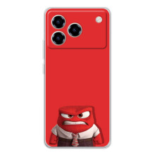 Чехол Головоломка для ZTE Blade A76 - (AlphaPrint) (Гнев)