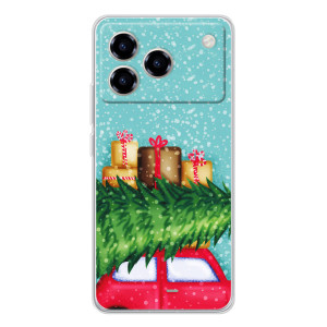 Чехол Новогодняя Елка на ZTE Blade A76 – Новогодние подарки