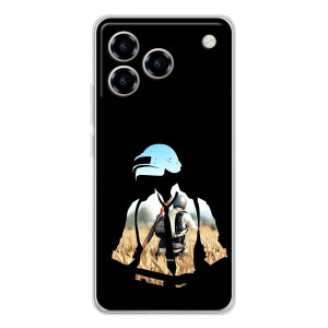 Чохол з картинкою "Герой Pubg" на ZTE Blade A76 – Пубг мен