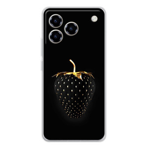 Чохол з зображенням смачної їжі для ZTE Blade A76 – Чорна полуниця
