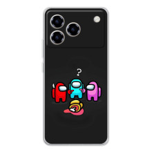 Чехол Амонг Ас для ZTE Blade A76 (AlphaPrint) (Импостер)