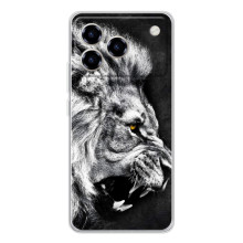 Чехол с картинкой на ZTE Blade A76 – Злой ЛЕВ