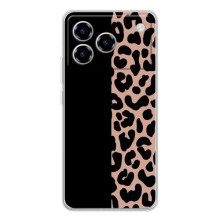 Чохол з леопардовим принтом на ZTE Blade A76 (Леопардовий фон)