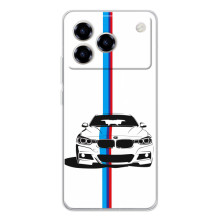 Чехол для Блейд А76 - с принтом БМВ (AlphaPrint) (Машина БМВ)