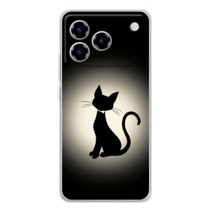 Чохол з принтом для ZTE Blade A76 (AlphaPrint) Модні коти