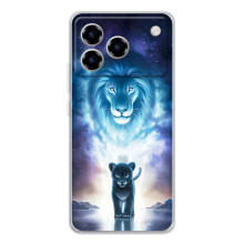 Чехол со Львом для ZTE Blade A76 (VPrint) – Маленький лев