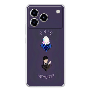 Чохли Венсдей на ZTE Blade A76 Уенсдей (AlphaPrint)