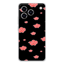 Чехол с символикой Аниме для ZTE Blade A76 – Анимешные тучки