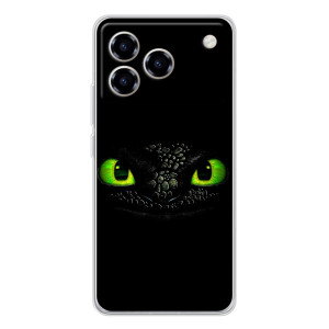 Чехол дракон Беззубик для ZTE Blade A76 – Глаза Беззубика