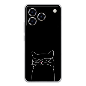 Чохол з малюнком кіт на ZTE Blade A76