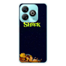 Чехол с мультфильмом Шрек на ZTE Blade A76 – Шрек лого