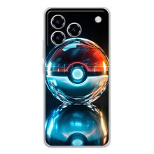 Чехол с Пикачу на ZTE Blade A76 – Мяч Пикачу