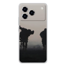 Чохол з українським воїном на ZTE Blade A76 (Українські солдати)