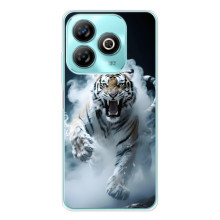 Чехол с картинкой «Хищники» для ZTE Blade A76 – Тигр