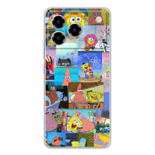Силиконовый чехол Спанч Боб на Блейд А76 (Комиксы Спанч Боб)