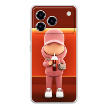 Крутые Чехлы Луи Виттон для ZTE Blade A76 (AlphaPrint) (С Кофе)