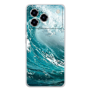 Літній Чохол на ZTE Blade A76 – Морська Хвиля
