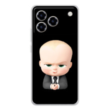 Мультяшный принт на Чехол для Блейд А76 (Бос)