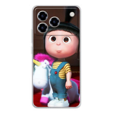 Мультяшный принт на Чехол для Блейд А76 (Девочка Агнес)