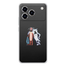 Мультяшный принт на Чехол для Блейд А76 (Шо, опять)