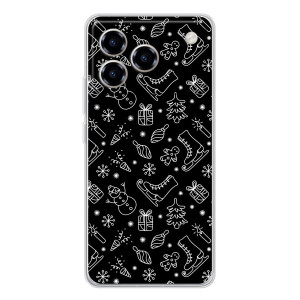 Новорічні, Святкові Чохли для ZTE Blade A76 - 2024 год