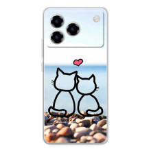 Силиконовые Чехлы Любимому человеку для ZTE Blade A76 – Котейки
