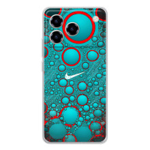 Силіконовый Чохол на ZTE Blade A76 з картинкою НАЙК (Найк зелений)