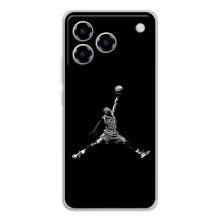 Силіконовый Чохол Nike Air Jordan на Блейд А76 – Джордан