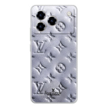 Текстурний Чохол Louis Vuitton для Блейд А76 (Білий ЛВ)