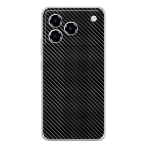 Текстурный Чехол для ZTE Blade A76 – Карбон