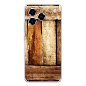 Текстурный Чехол для ZTE Blade A76 – Забор