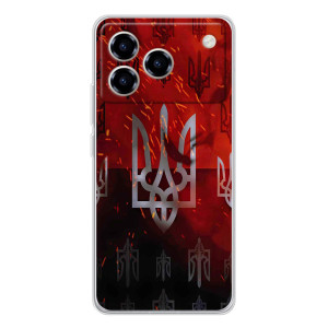 Украинские Чехлы для ZTE Blade A76 с картинкой УПА (AlphaPrint)