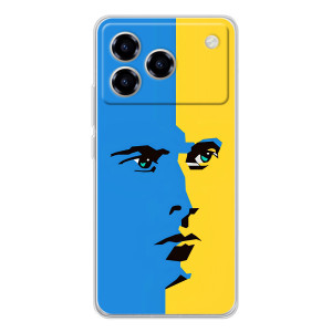 Украинские Чехлы для ZTE Blade A76 с картинкой УПА (AlphaPrint)