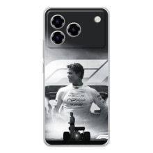 Чехол с прнтом Формула 1 на ZTE Blade A76 – Фон Формула-1