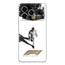 Чехол с прнтом Формула 1 на ZTE Blade A76 – Логотип Ф1