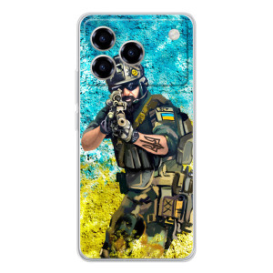 ЗСУ Чехлы (TPU) для ZTE Blade A76 – ЗСУ  Воин