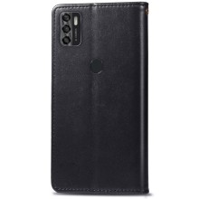 Шкіряний чохол книжка GETMAN Gallant (PU) для ZTE Blade A7s (2020) – Чорний