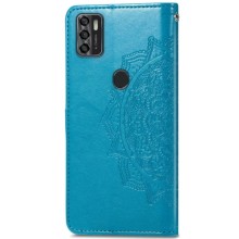 Шкіряний чохол (книжка) Art Case з візитницею для ZTE Blade A7s (2020) – Синій