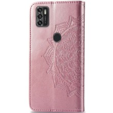 Шкіряний чохол (книжка) Art Case з візитницею для ZTE Blade A7s (2020) – Рожевий