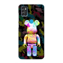 Чехлы для ZTE Blade A7s 2020 - Bearbrick Louis Vuitton (PREMIUMPrint) (Яркий Bearbrick)