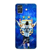 Чехлы для ZTE Blade A7s 2020 (Leo чемпион) (AlphaPrint) (Месси сборная)