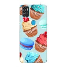 Чехлы с Фруктами для ZTE Blade A7s 2020 (VPrint) (Кексики)