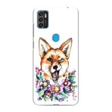 Чехлы с картинкой Лисички для ZTE Blade A7s 2020 (VPrint) (Веселая лисичка)