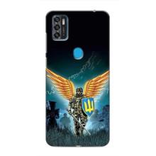 Чехлы с картинкой ЗСУ для ZTE Blade A7s 2020 (AlphaPrint) – Солдат ЗСУ