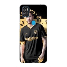 Силиконовый Чехол ZTE Blade A7s 2020 – Gold Neymar