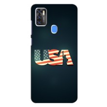 Чехол Флаг USA для ZTE Blade A7s 2020 – USA