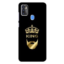 Чехол (Корона на чёрном фоне) для ЗТЕ Блейд А7с (2020) – KING