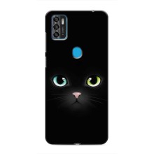 Чохол на тематику: Коти для ZTE Blade A7s 2020 – Чорний Котик