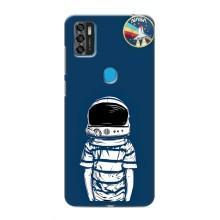 Чехол NASA для ZTE Blade A7s 2020 (AlphaPrint) (Мальчик в шлеме)
